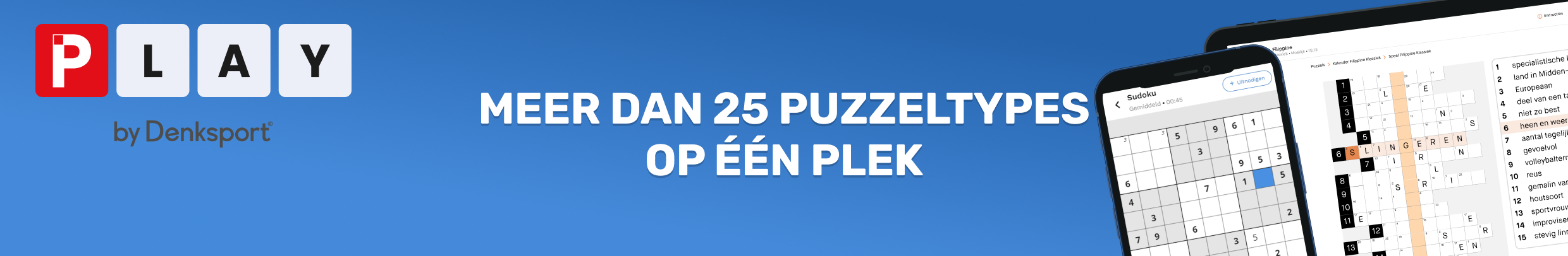 Denksport PLAY Puzzelpakketten